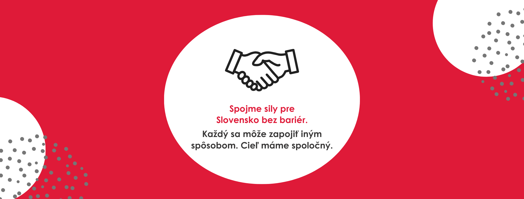 Spoločne tvorme Slovensko bez bariér